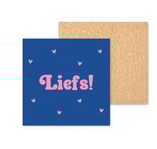 Kleurrijke tegel | 11 CM | Liefs!