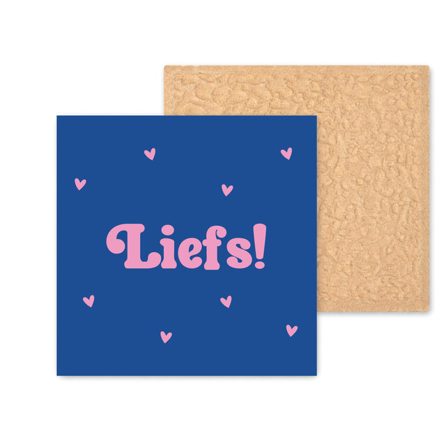 Kleurrijke tegel | 11 CM | Liefs!