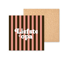 Kleurrijke tegel | 11 CM | Opa