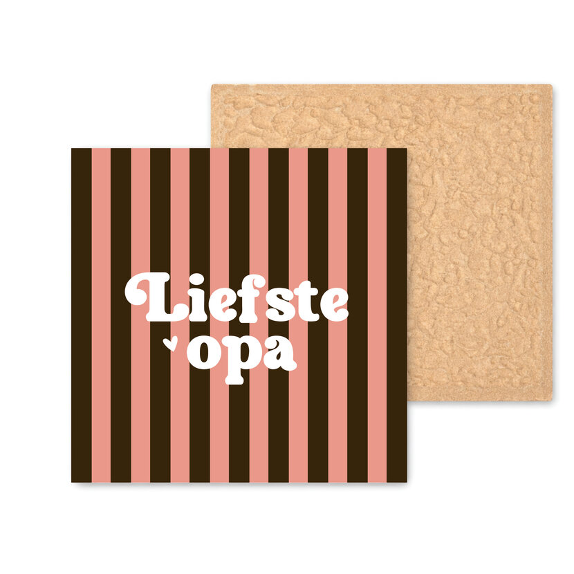 Kleurrijke tegel | 11 CM | Opa