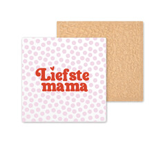 Kleurrijke tegel | 11 CM | Mama