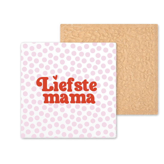 Kleurrijke tegel | 11 CM | Mama