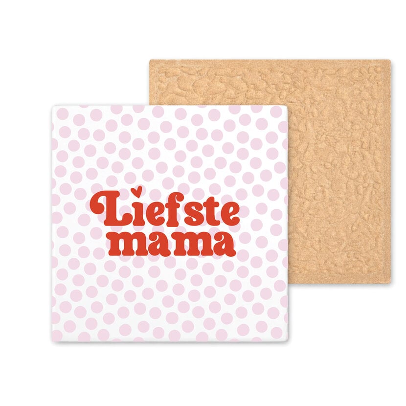 Kleurrijke tegel | 11 CM | Mama