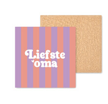 Kleurrijke tegel | 11 CM | Oma