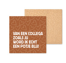 Kleurrijke tegel | 11 CM | Collega zoals jij