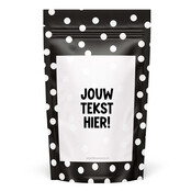 Sweeties | Snoepzak dots | Met eigen tekst