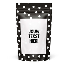 Sweeties | Snoepzak dots | Met eigen tekst