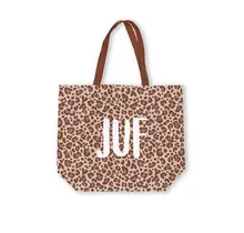 Shopper | Tas voor de juf | Luipaard