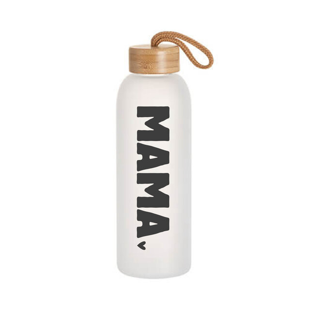Drinkfles | Mat glas | Mama