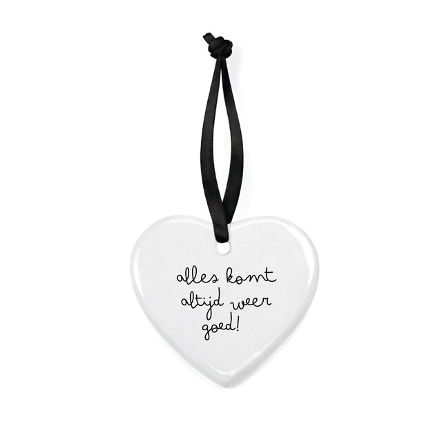 Little heart tiles | Alles komt altijd weer goed!