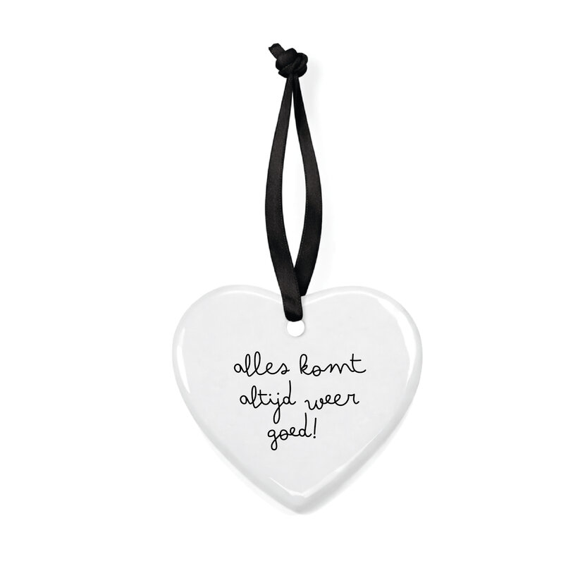 Little heart tiles | Alles komt altijd weer goed!