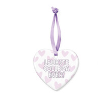 Little heart tiles | Leukste collega ever | Lila