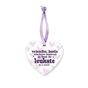 Little heart tiles | Vriendin bestie | Lila