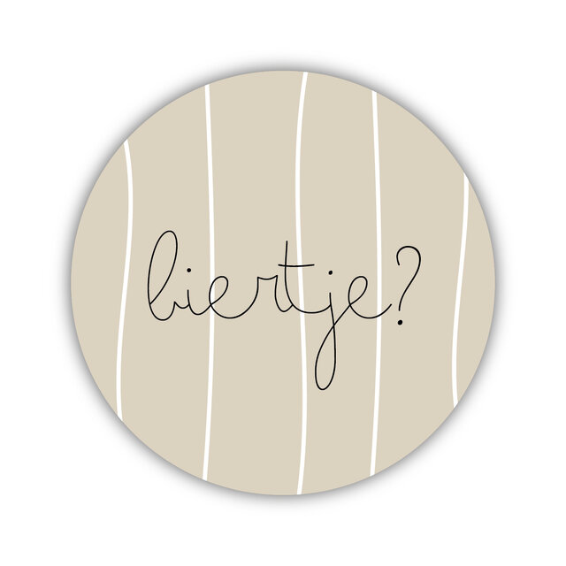 Onderzetter | Biertje? | Nature greens