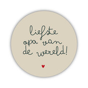 Onderzetter | Liefste opa | Nature greens