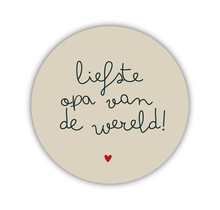 Onderzetter | Liefste opa | Nature greens