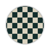 Onderzetter | Ruitjes | Nature greens