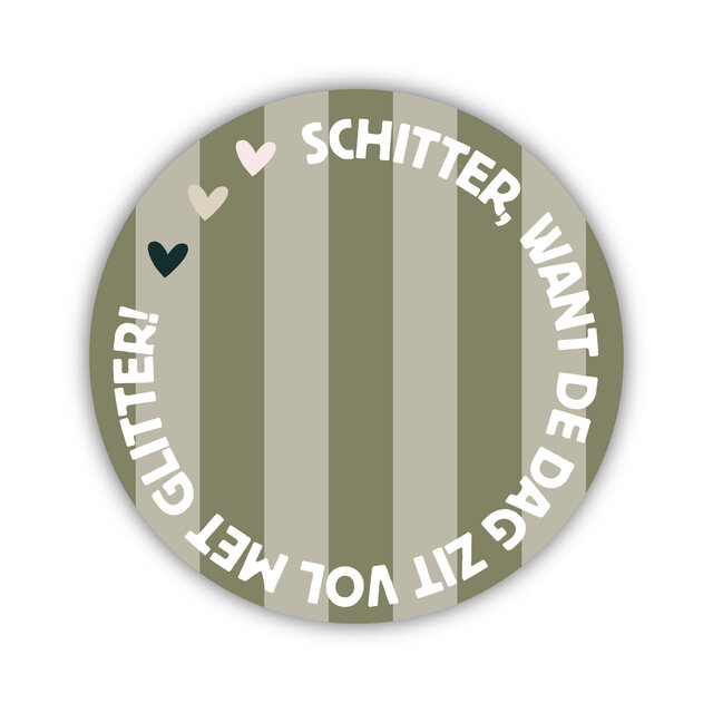 Onderzetter | Schitter | Nature greens