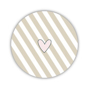 Onderzetter | Hartje | Nature greens