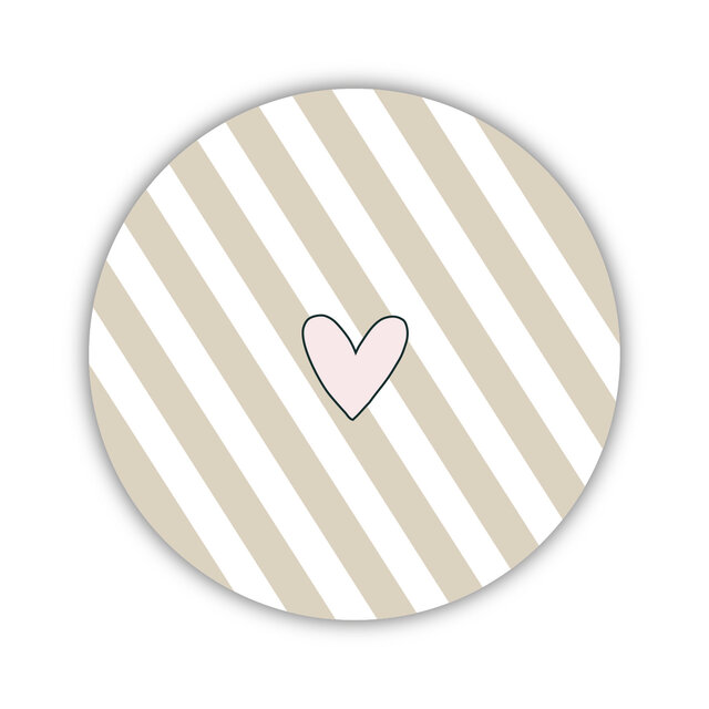 Onderzetter | Hartje | Nature greens