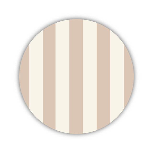 Onderzetter | Streepjes | Soft Beige