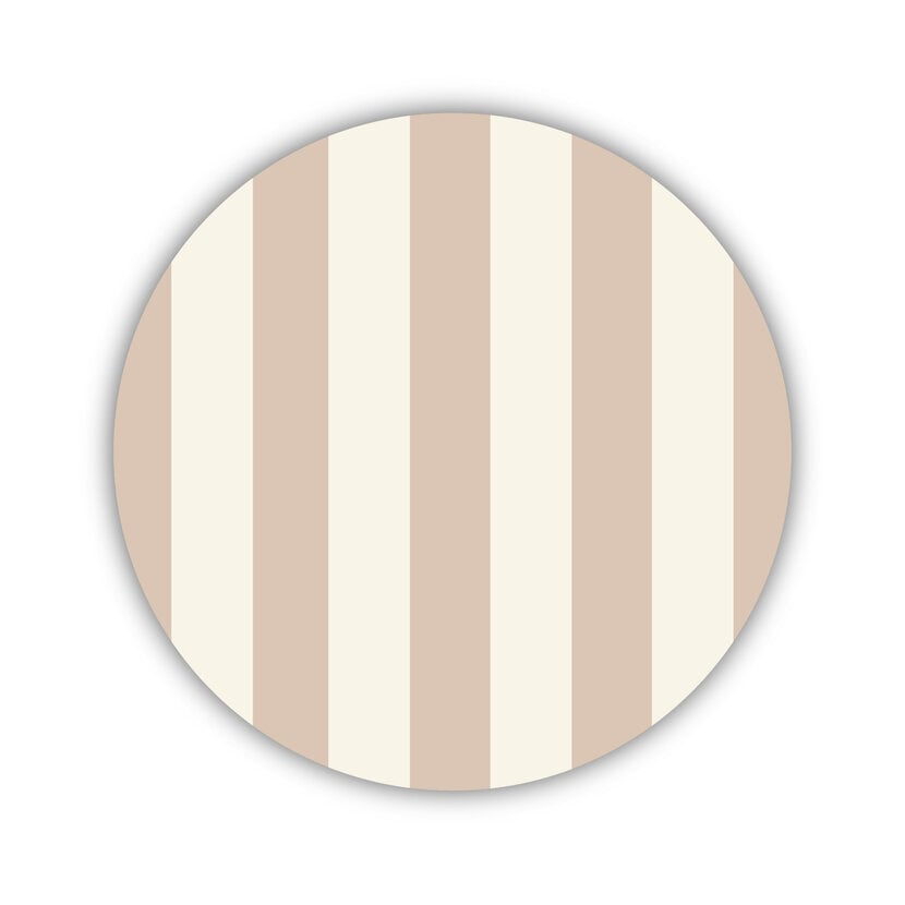 Onderzetter | Streepjes | Soft Beige