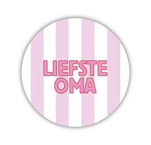 Onderzetter | Liefste oma | Pink