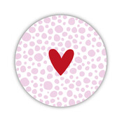 Onderzetter | Hartje | Pink