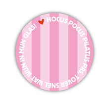 Onderzetter | Hocus Pocus | Pink