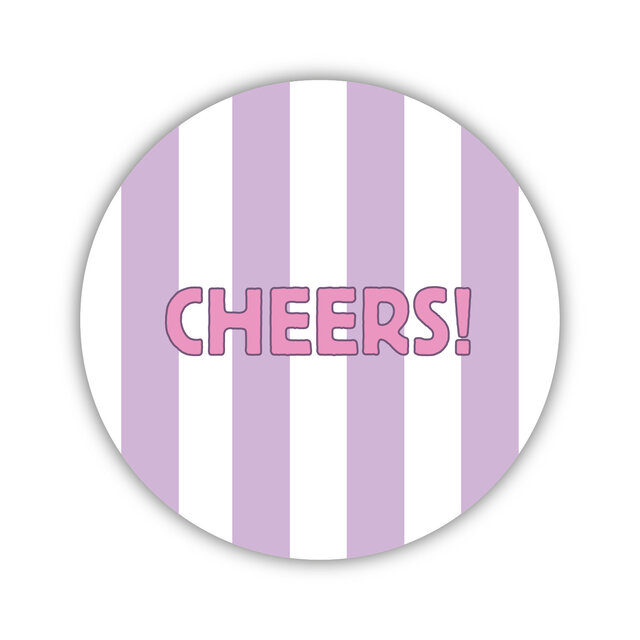 Onderzetter | Cheers! | Lila