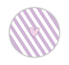 Onderzetter | Hartje | Lila