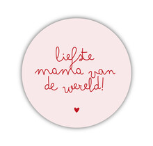 Onderzetter | Liefste mama | Vintage Rose