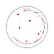 Onderzetter | Proosten op avonturen | Vintage Rose