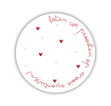 Onderzetter | Proosten op avonturen | Vintage Rose