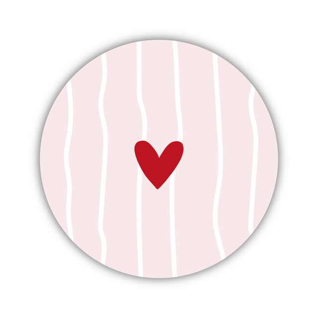 Onderzetter | Hartje | Vintage Rose