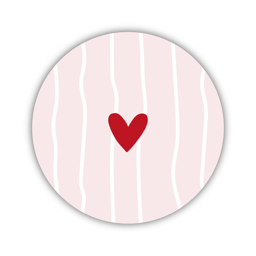 Onderzetter | Hartje | Vintage Rose