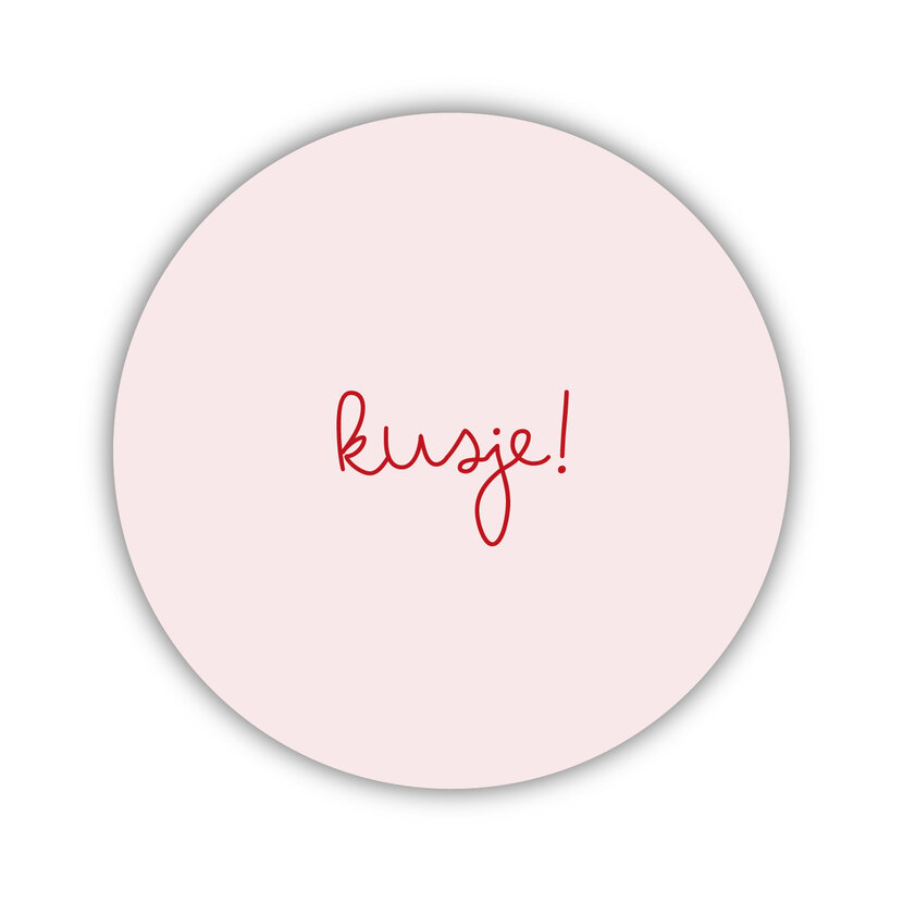Onderzetter | Kusje! | Vintage Rose