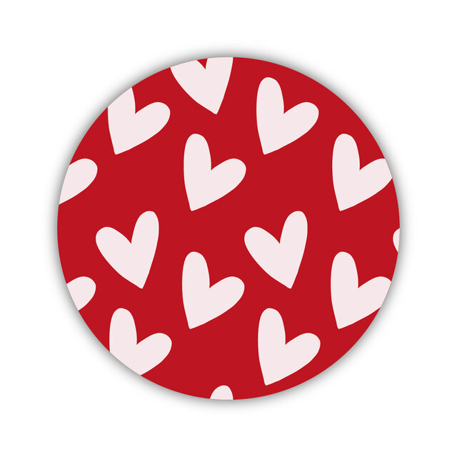 Onderzetter | Hartjes | Vintage Rose