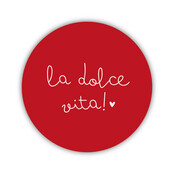 Onderzetter | La dolce vita! | Vintage Rose