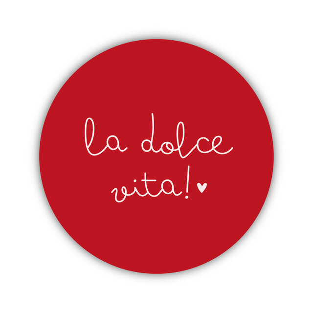 Onderzetter | La dolce vita! | Vintage Rose