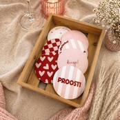 Onderzetter | Proost | Vintage Rose