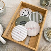 Onderzetter | Smile | Nature greens