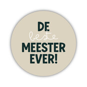 Onderzetter | Leukste meester ever | Nature greens