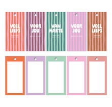 Cadeaulabel set | Teksten