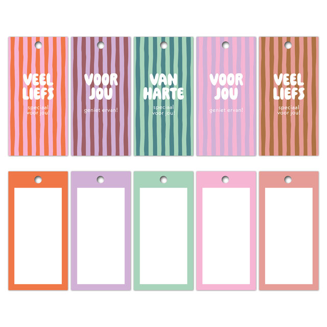 Cadeaulabel set | Teksten