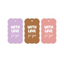 Cadeaulabel set | Bubble Teksten