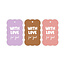 winkeltjevananne.nl Cadeaulabel set | Bubble Teksten