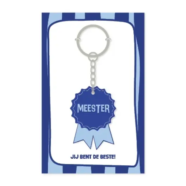 Sleutelhanger | Meester