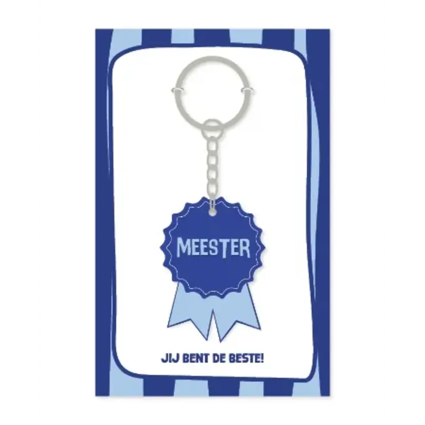 Sleutelhanger | Meester
