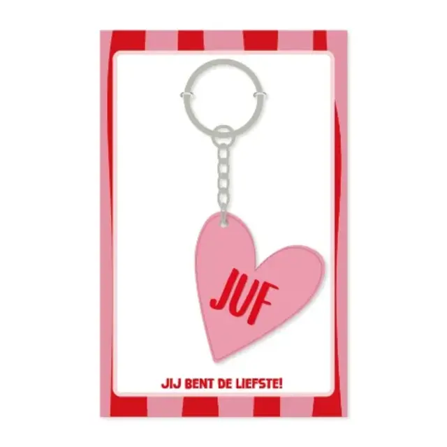 Sleutelhanger | Juf
